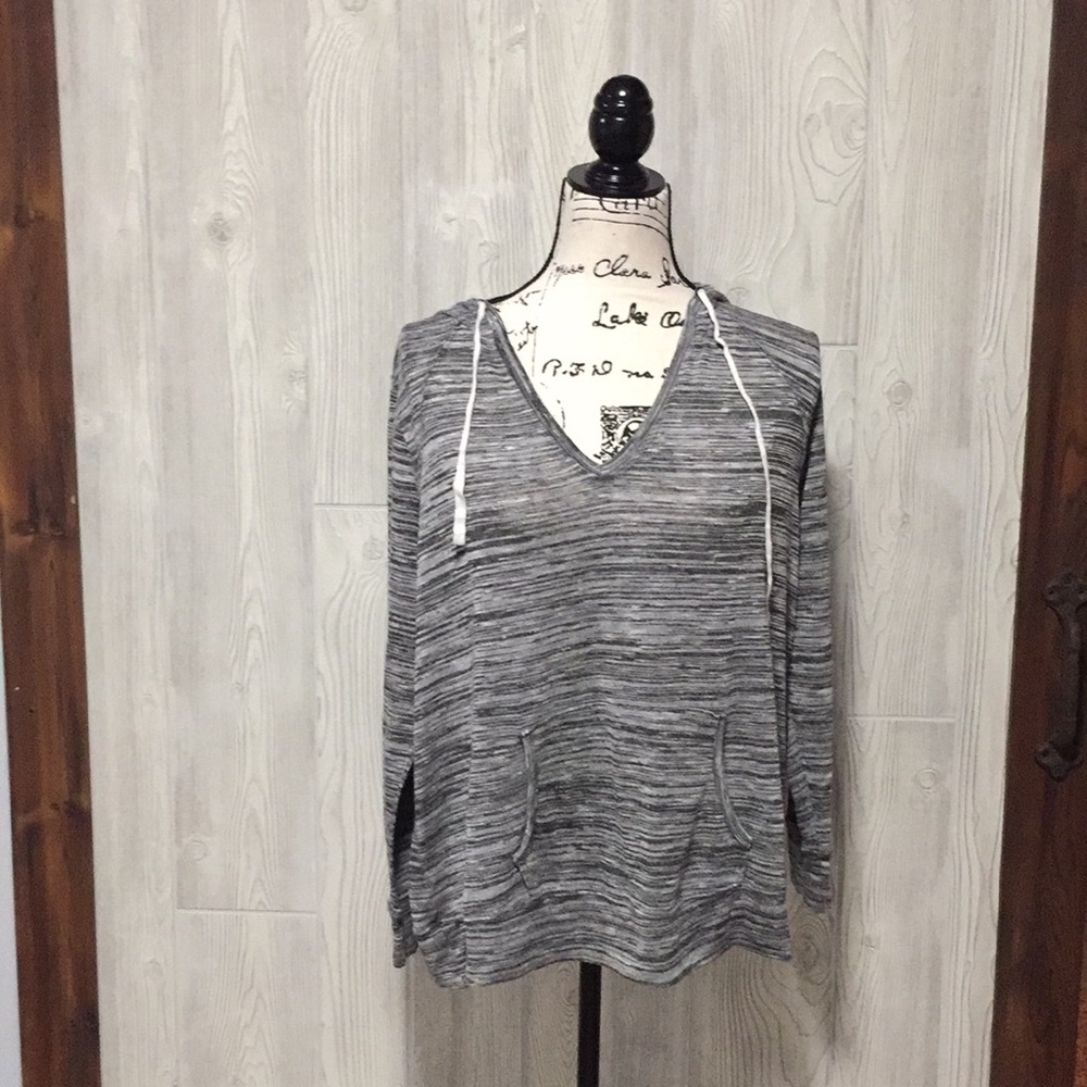 Women’s heather grey sweater